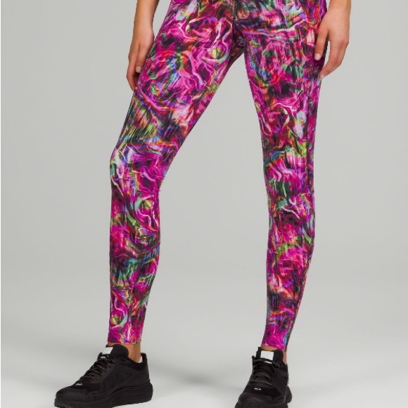 lululemon athletica Pants - lululemon athletica Colorful Abstract Leggings